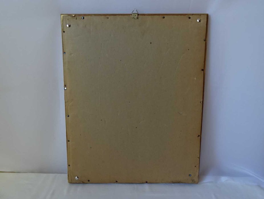 Гоблен  „Богородица “, ръчно изработен, едър бод, дебел вълнен конец.