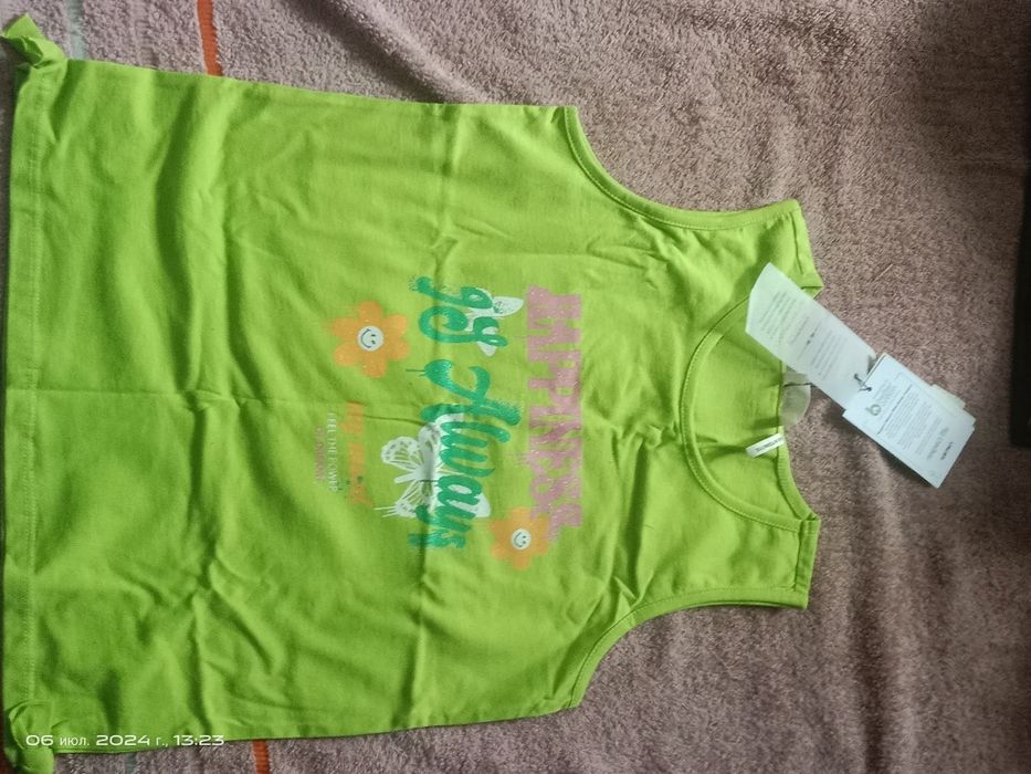 майка детская новая