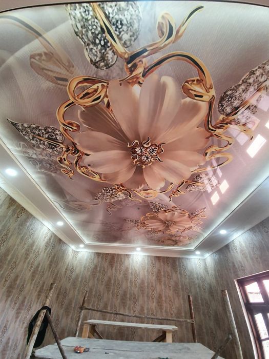 Натяжные потолки фабричный Официальные Buxara