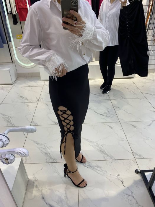 Новая черная юбка