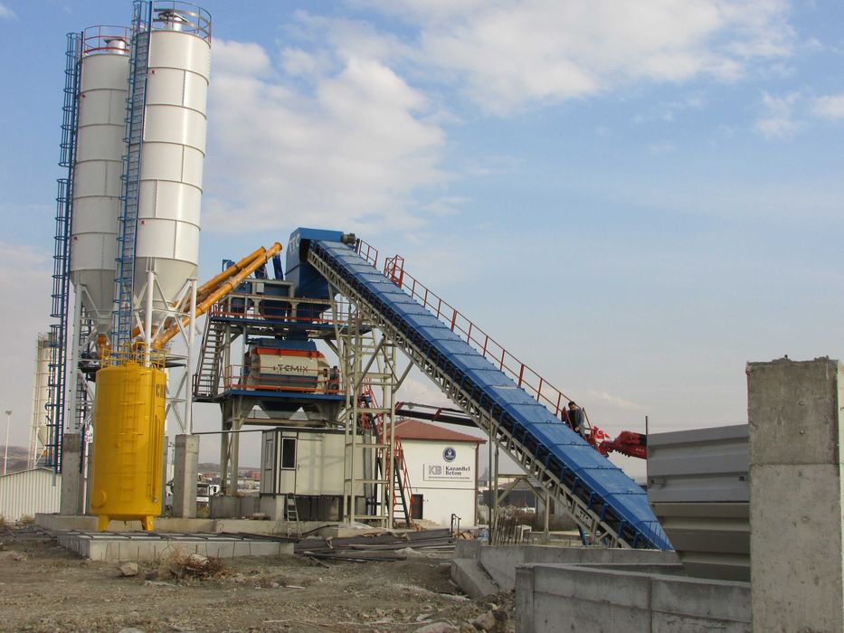 Бетонные заводы, бетоносмесительные заводы, Миксер