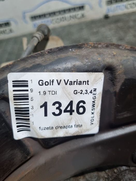 Fuzeta dreapta fata Volkswagen Golf V Variant 1.9 TDI 2007 - 2009 Automata BXE BLS Euro4 ...