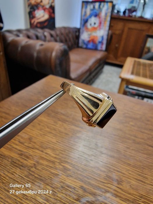 140лв/гр Мъжки Златен Пръстен - Залажна Къща Галерия 65