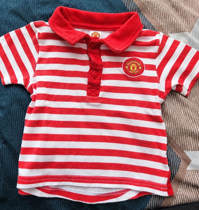 Бебешка тениска Man United