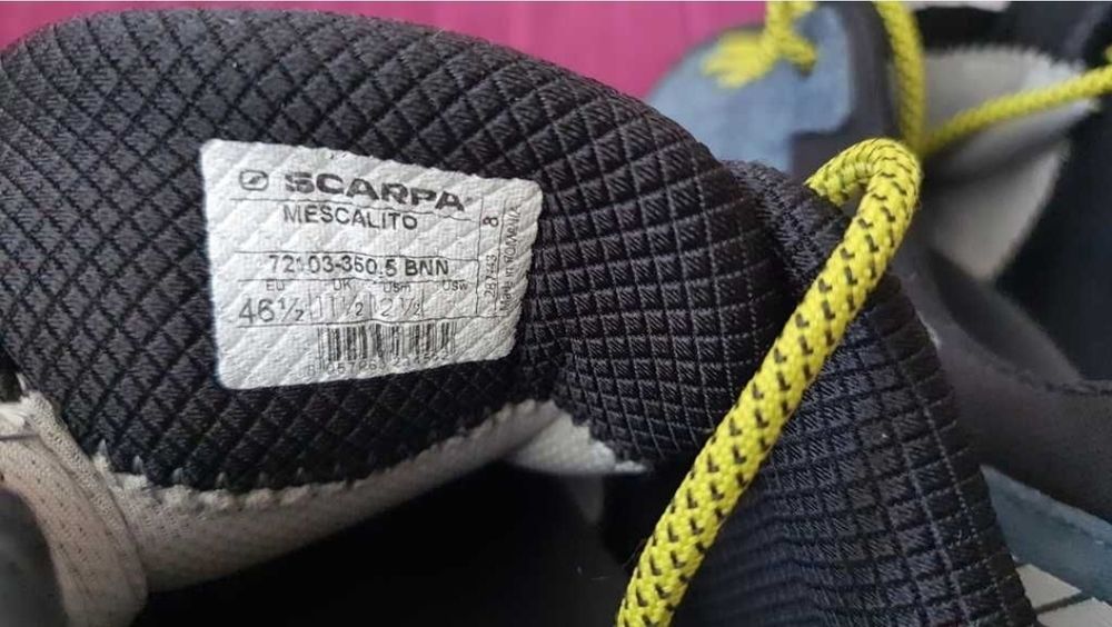 Adidasi trekking SCARPA Mescalito marimeA 46 1/2 impecabili