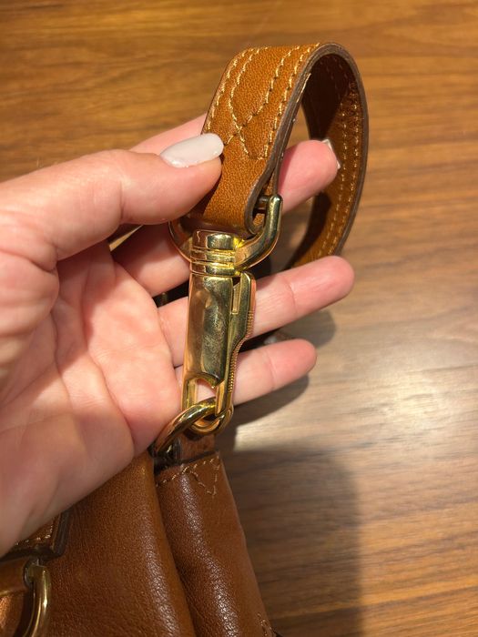 Чанта Burberry, коньяк