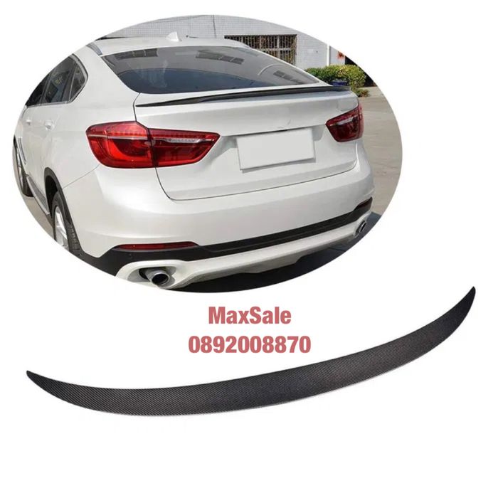 Багажник lip spoiler спойлер BMW F16 X6 M lip spoiler бмв х6 М style