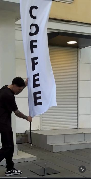 Флаг, флагшток, вывеска