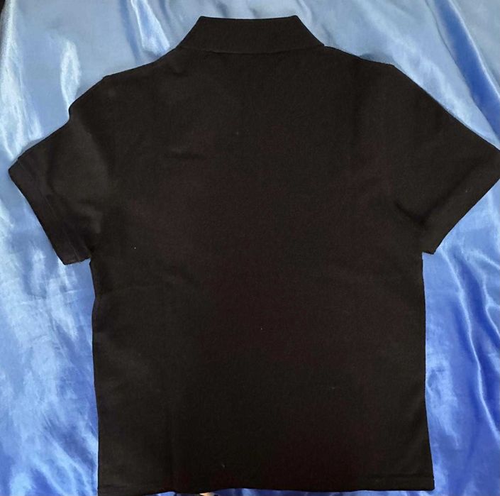 Saint Laurent: Cassandre Polo Shirt in Cotton Piqué