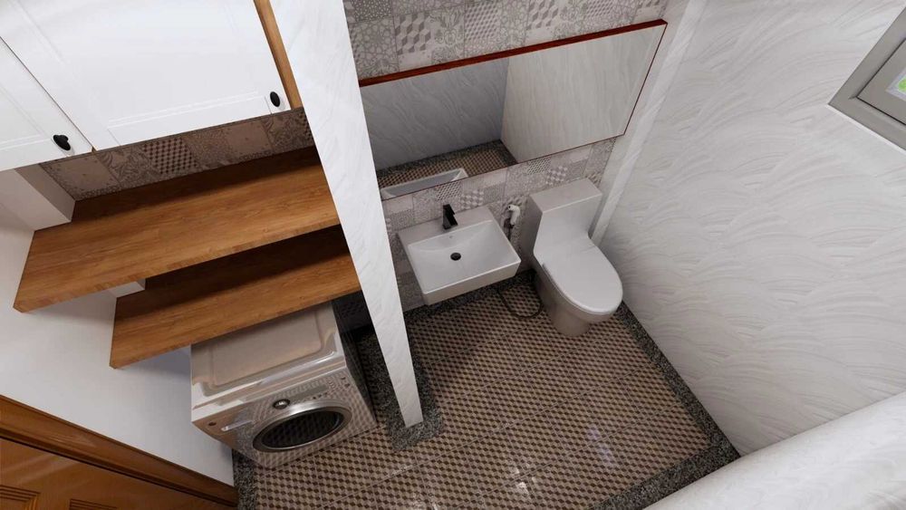 НА ИЗПЛАЩАНЕ - Двуетажна сглобяема къща с 2 спални, 77 кв. м