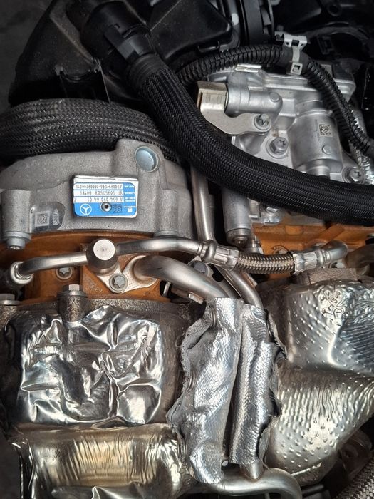 OM654 Mercedes Benz Motor, injectoare ,semi-chiuloasa, chiulasă