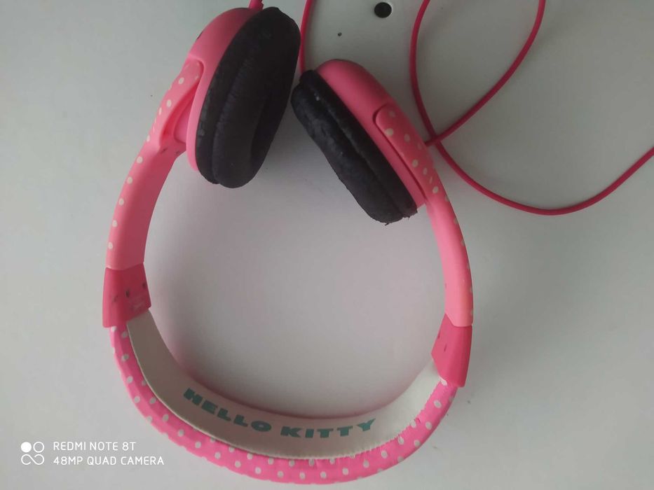 Детски слушалки Hello kitty