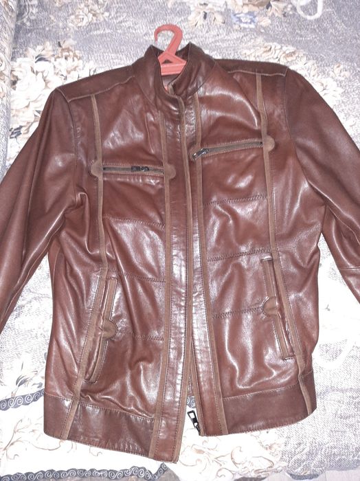 Куртка кожаная натуральная