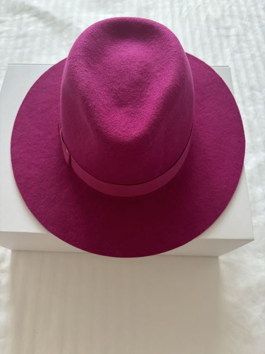 Palarie fetru fuchsia marimea 54