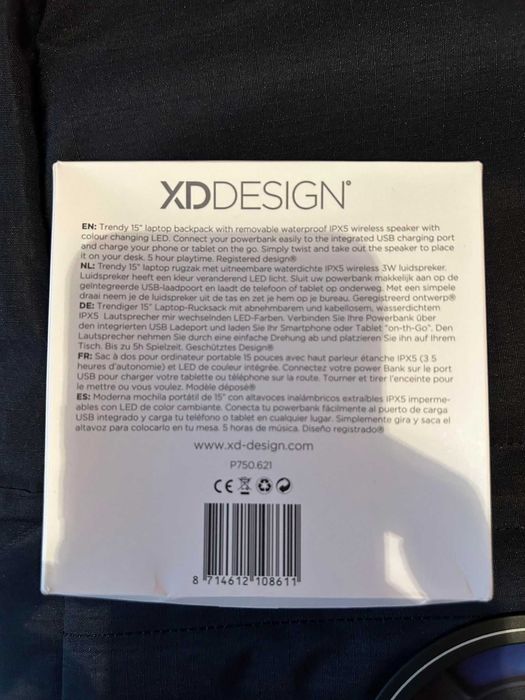 Rucsac cu boxa waterproof