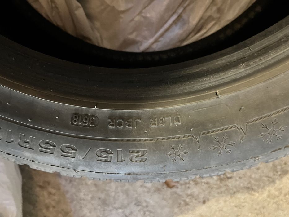 Гуми Dunlop 215/55/17 М+S