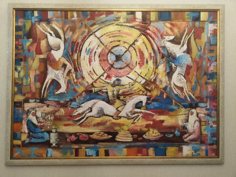 Картина,,Наурыз,, холст / масло