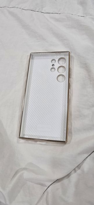 Чехол на самсунг  с кожаной текстурой для Samsung S24 ultra