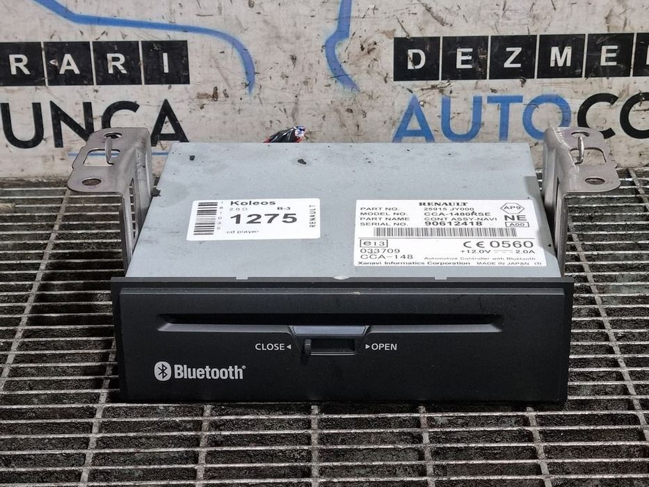 Cd player Renault Koleos 2008 - 2011 (1275) 25915JY000