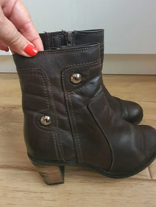 Дамски боти естествена кожа