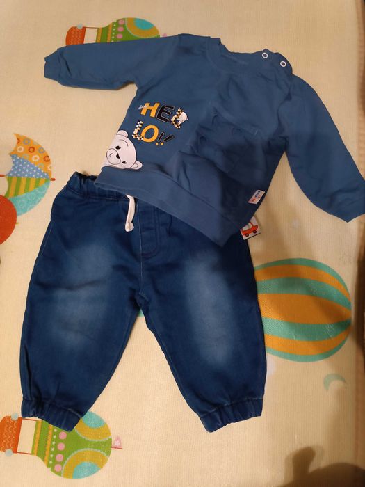 Нови бебешки дънки и други дрехи