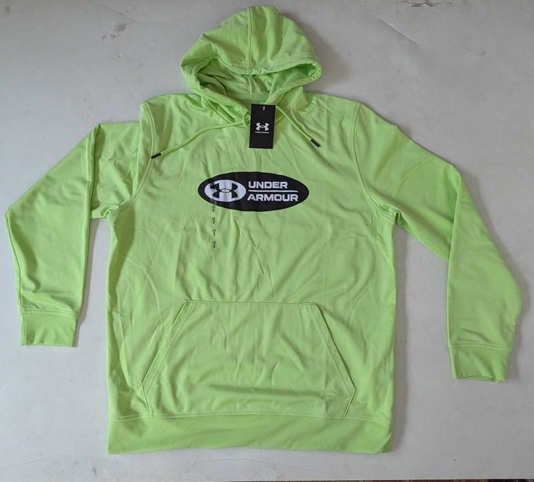 Under Armour Tricot Pop Logo мъжки зелен суичър от Сащ