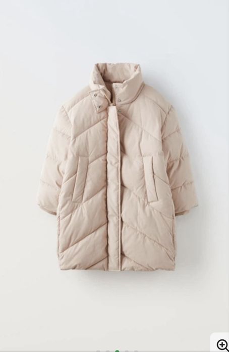Ново палто Zara  с етикет, яке за момиче