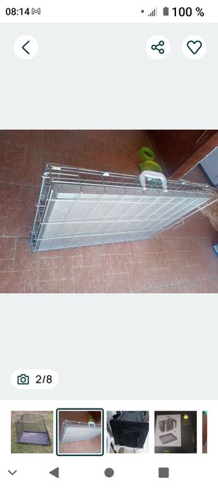 vând cușcă transport animale talie mare