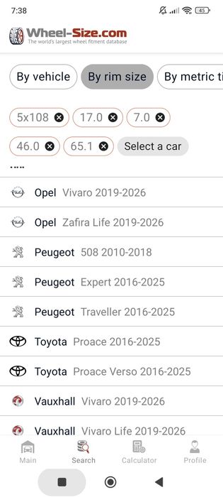 Стоманени джанти 5х108 17 цола Пежо Ситроен Опел Фиат