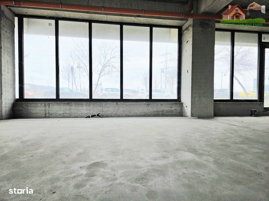SPAȚII COMERCIALE cu ISU 172mp, 300mp, 460mp zona Arcadia Iași 2.000 E