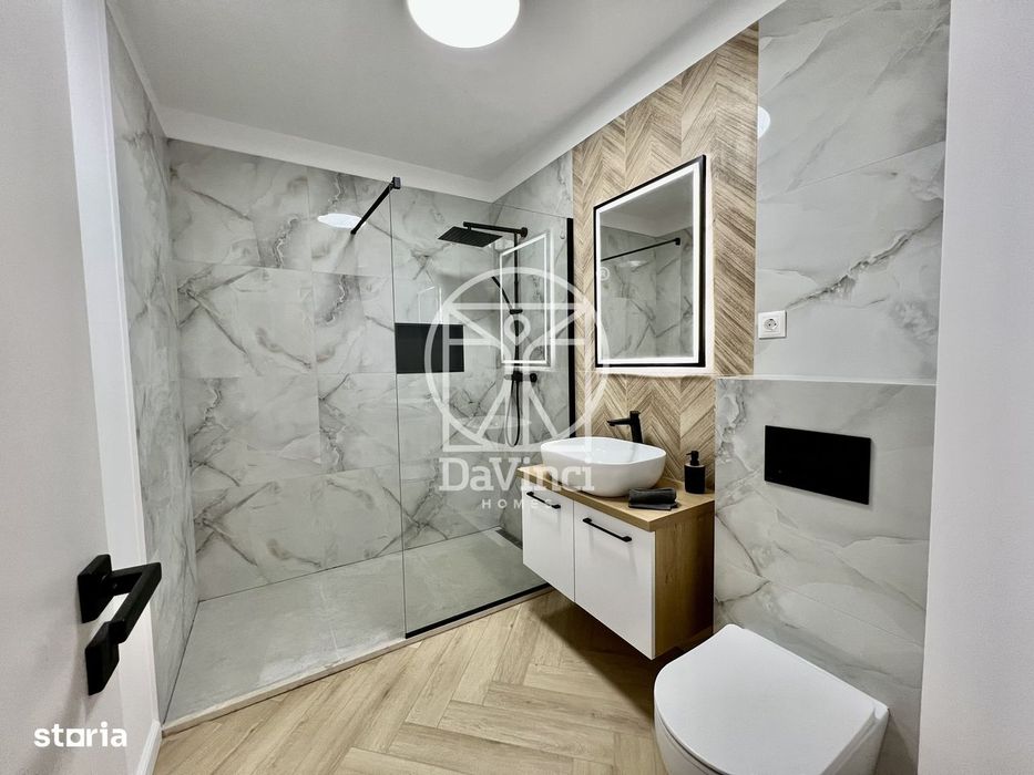 Apartament 3 camere, 75 mp utili+ terasa 22.14 mp - etaj 1/2, dressing