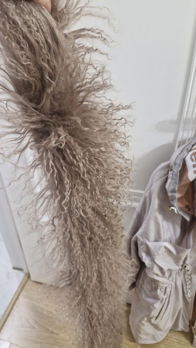 Куртка в пыльно сиреневом  цвете