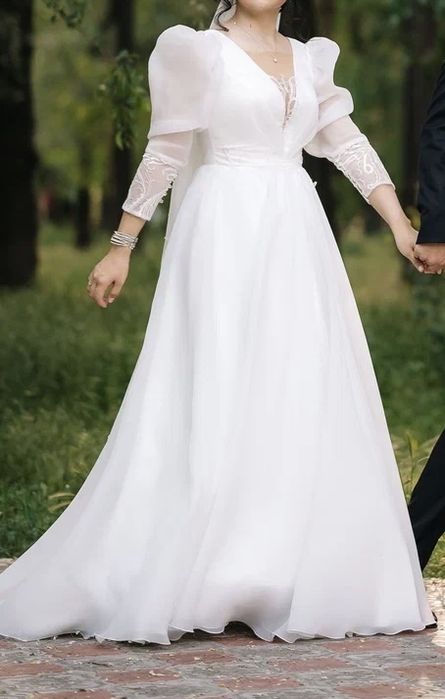 Свадебное платье, одевали раз