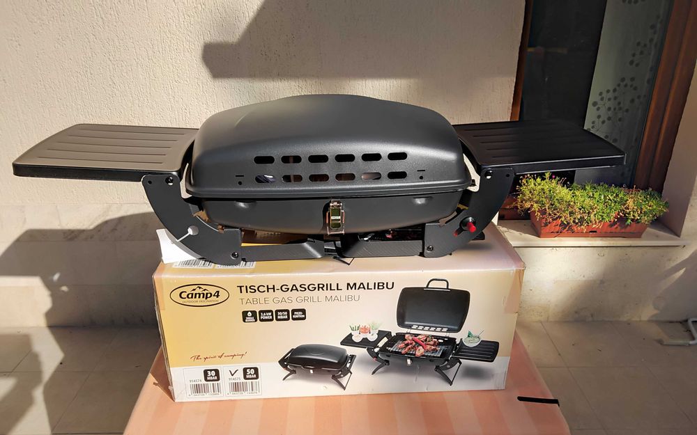 Ново газово къмпинг барбекю Malibu