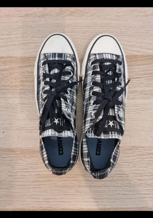 Striped Converse