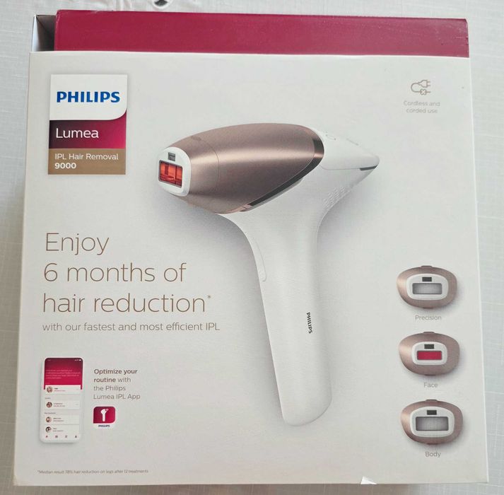 Philips Set de îndepărtare a părului IPL Lumea Series 9000