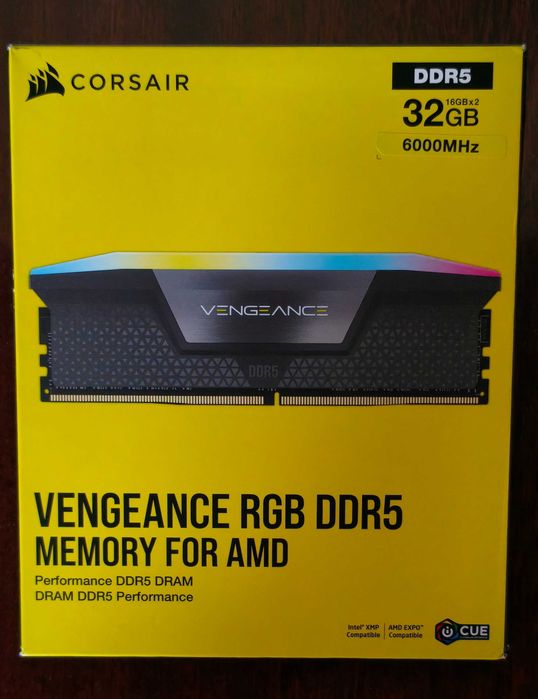 Corsair Vengeance RGB DDR5 6000 MT/s 32GB(2x16Gb) cl 30