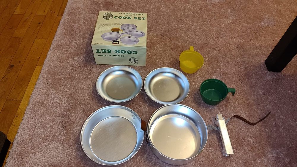 Set oale aluminiu camping