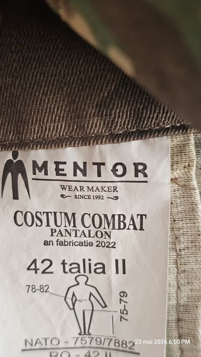 Ținută militară (pantaloni) 44/2