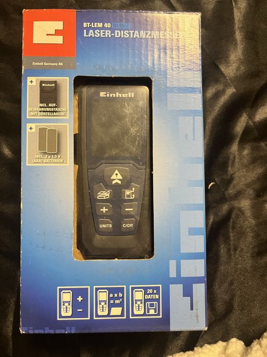 Einhell BT-LEM 40 telemetru/laser-distanțier