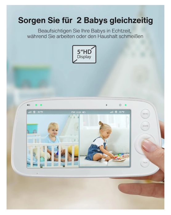 Baby monitor 2 camere