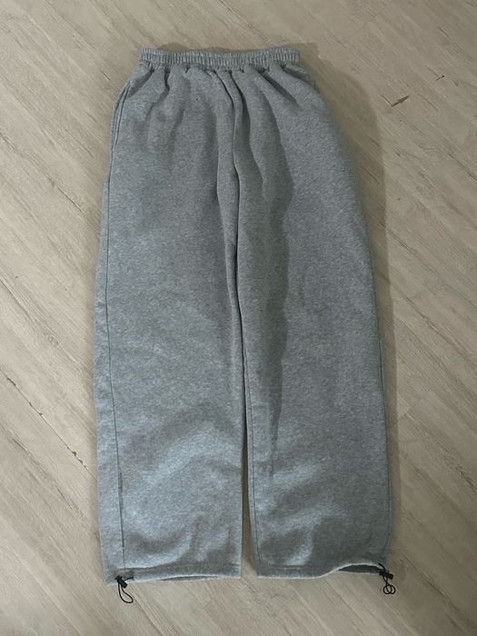 Серые широкие трико