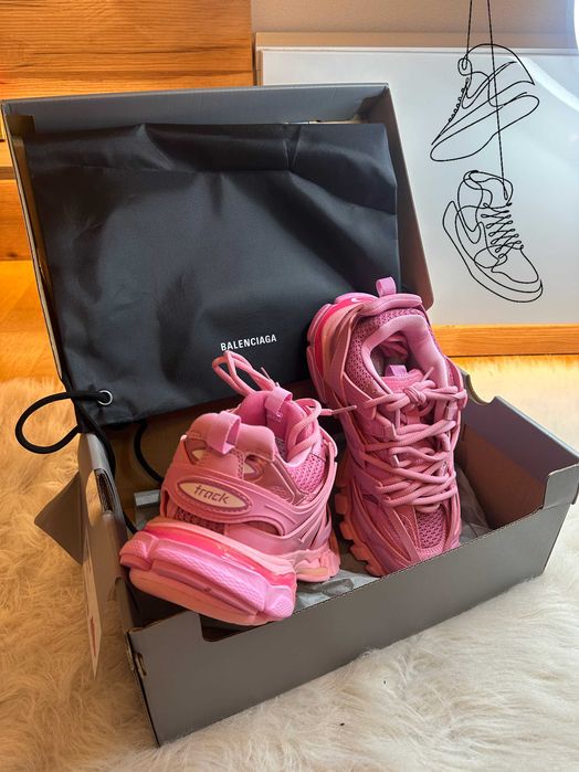 BalenciagaTrack - roz 38 (adidasi)