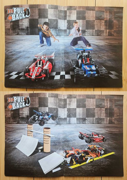 Seturi LEGO Thechnic 42011 si 42010 100% complete