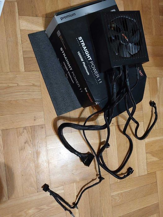 1200W 80+Platinum - BeQuiet Straight Power 11, Cooler Master V1200