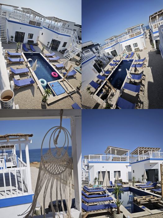 Vând / închiriez CAZARE Beach Bungalows Costinești NIBIRU- pt 2-4pers- piscină, terasă cu vedere la mare