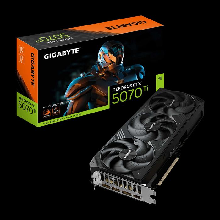 Видеокарта Gigabyte rtx 5070 ti windforce SFF OC