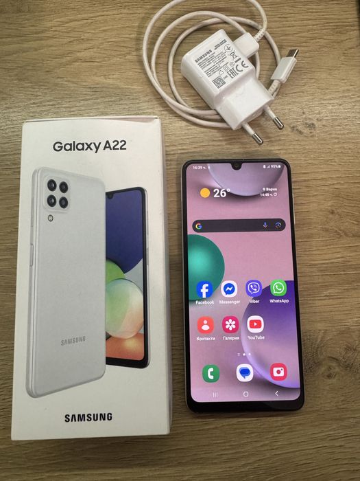 Samsung Galaxy A22 128GB White