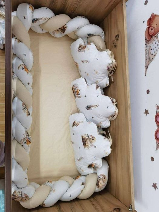 Нава колекция обиколник за кошара, Спален комплект, гнездо за кошара