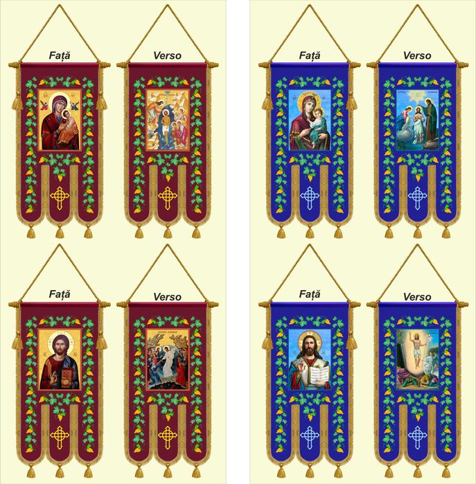 Icoane Ortodoxe, Prapuri, Cruci, Epitafe, Vitralii, Sfinti